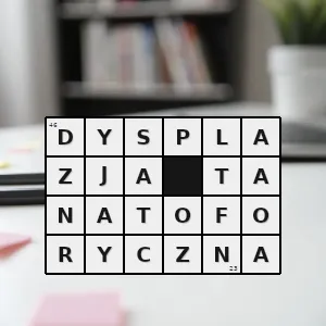 Rozwiązanie krzyżówki: fg - dysplazja tanatoforyczna | hasła, synonimy i podpowiedzi Hasło krzyżówkowe fg - dysplazja tanatoforyczna – rozwiązanie, synonimy, podpowiedzi i definicje krzyżówkowe